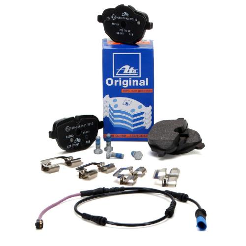 ATE Original Bremsbeläge + Warnsensor BMW 5er G30 G31 6er GT G32 ohne Sportpaket hinten Bild ATE Original Bremsbeläge + Warnsensor BMW 5er G30 G31 6er GT G32 ohne Sportpaket hinten