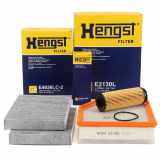 HENGST FILTER Filter, Innenraumluft E4938LC-2 + Luftfilter E2130L + Ölfilter E859H D352