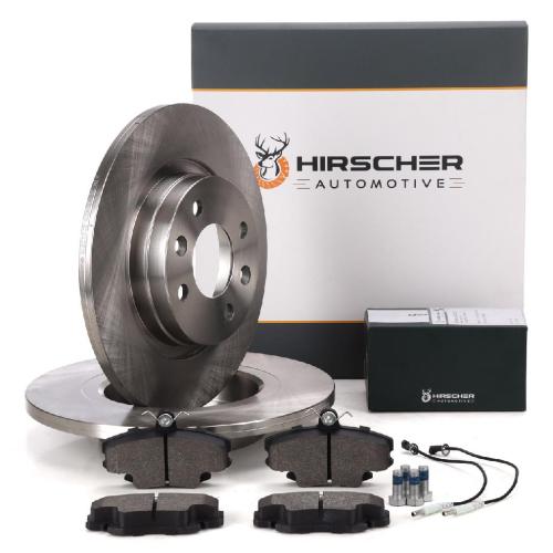 HIRSCHER Bremsscheiben + Bremsbeläge + Sensor RENAULT Twingo 1 2 DACIA Logan Sandero vorne Bild HIRSCHER Bremsscheiben + Bremsbeläge + Sensor RENAULT Twingo 1 2 DACIA Logan Sandero vorne