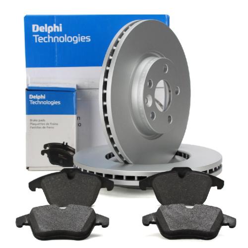 DELPHI Bremsbelagsatz, Scheibenbremse LP1967 + Bremsscheibe BG4094C Bild DELPHI Bremsbelagsatz, Scheibenbremse LP1967 + Bremsscheibe BG4094C