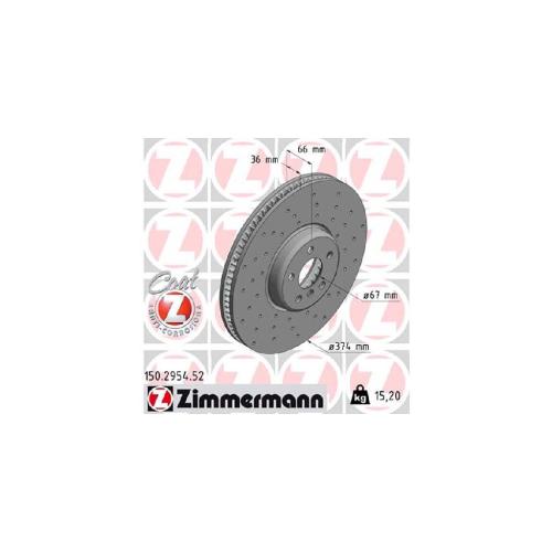 Zimmermann SPORT Bremsscheiben + Beläge + Sensor BMW 5er G30 G31 G32 G11 G12 G14 G15 vorne Bild Zimmermann SPORT Bremsscheiben + Beläge + Sensor BMW 5er G30 G31 G32 G11 G12 G14 G15 vorne