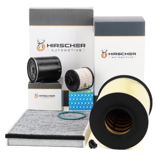HIRSCHER Filterset Filterpaket 4-tlg FORD Focus 3 Grand / C-Max 2 Kuga 2 2.0 TDCi Bild HIRSCHER Filterset Filterpaket 4-tlg FORD Focus 3 Grand / C-Max 2 Kuga 2 2.0 TDCi