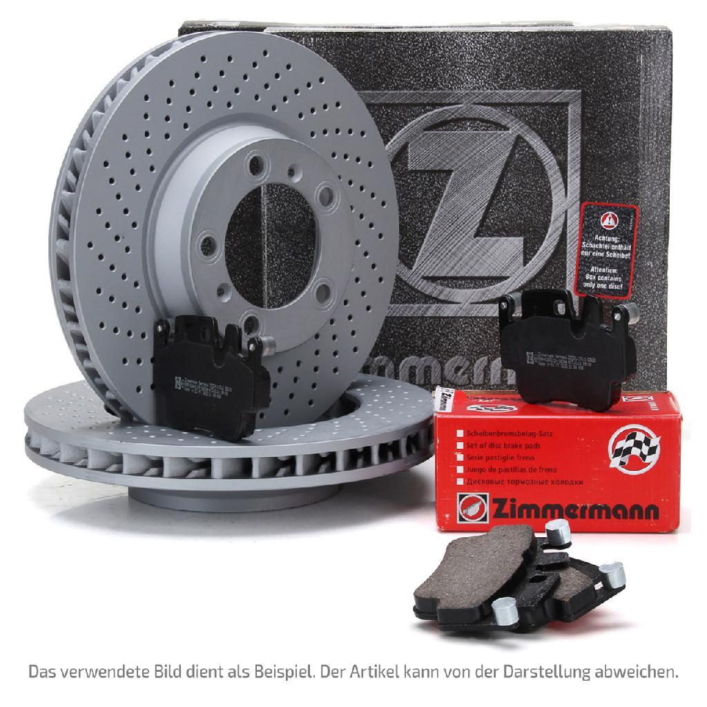 ZIMMERMANN Bremsscheibe 280.3194.20 + Bremsbelagsatz, Scheibenbremse 25850.160.1