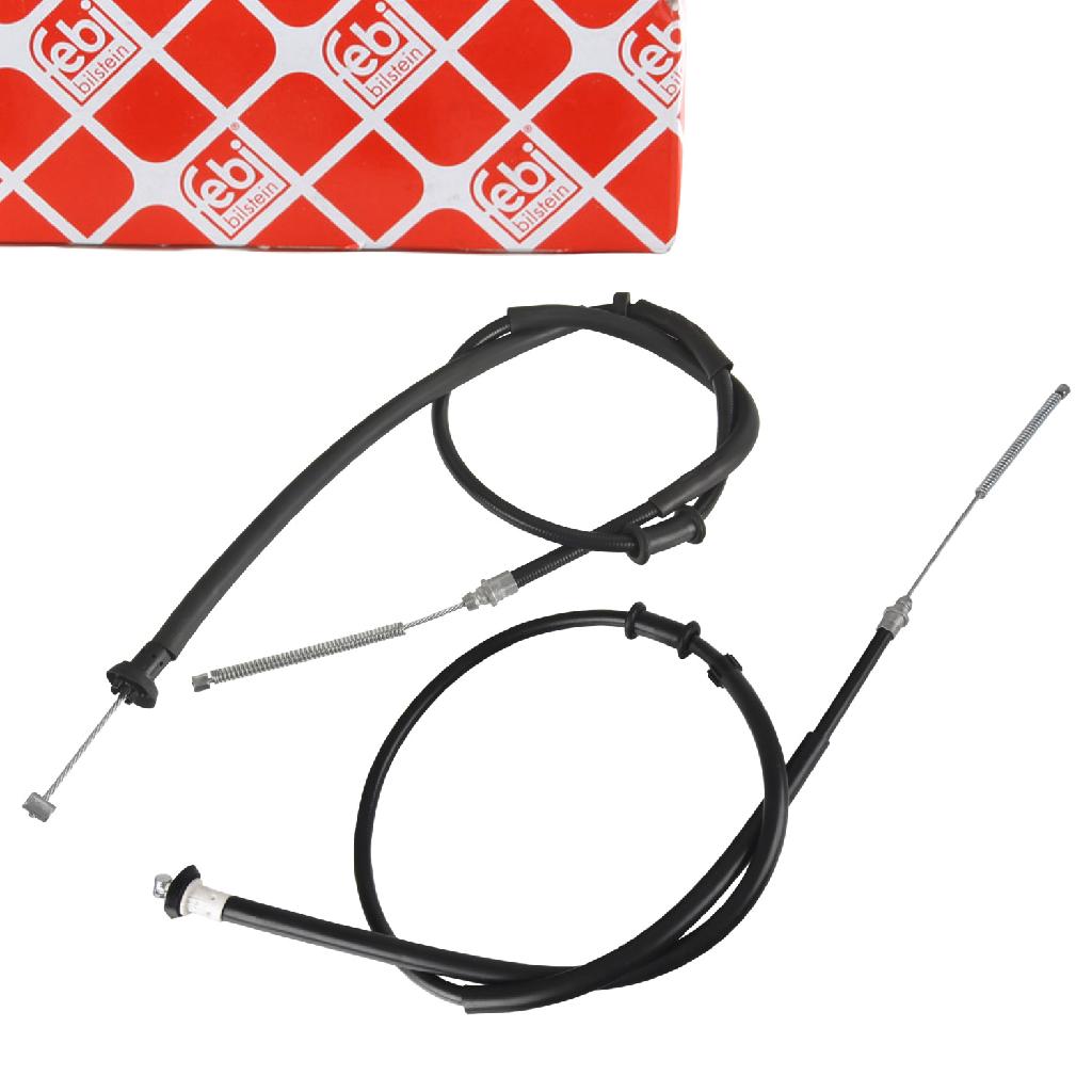 FEBI BILSTEIN Seilzug, Feststellbremse 176778 + Seilzug, Feststellbremse 171524