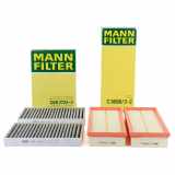 MANN-FILTER Filter, Innenraumluft CUK 2722-2 + Luftfilter C 3698/3-2