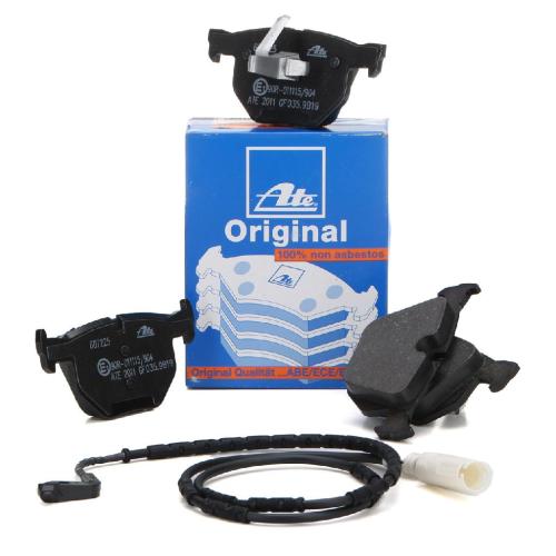 ATE Original Bremsbeläge + Sensor BMW 3er E90-93 330i 335i 325d-335d bis 02.2010 hinten Bild ATE Original Bremsbeläge + Sensor BMW 3er E90-93 330i 335i 325d-335d bis 02.2010 hinten