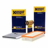 HENGST FILTER Filter, Innenraumluft E970LC + Ölfilter E11H D57 + Luftfilter E397L01