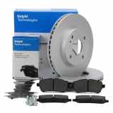 DELPHI Bremsscheibe BG4170C + Bremsbelagsatz, Scheibenbremse LP2069