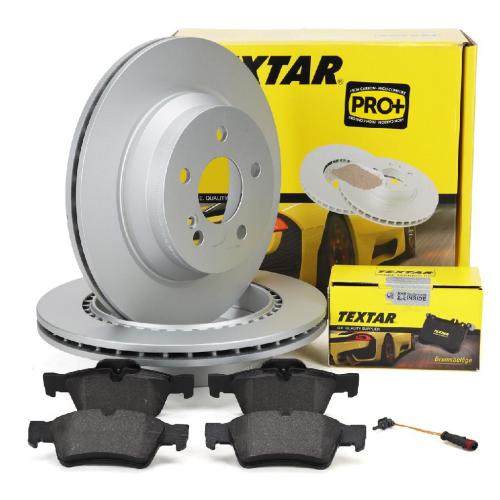 TEXTAR Bremsscheiben + Beläge + Wako MERCEDES W211 S211 W212 S212 C218 X218 hinten Bild TEXTAR Bremsscheiben + Beläge + Wako MERCEDES W211 S211 W212 S212 C218 X218 hinten