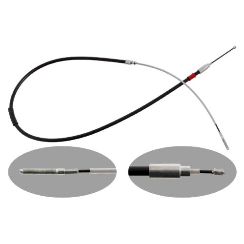 FEBI BILSTEIN Seilzug, Feststellbremse 28737 + Seilzug, Feststellbremse 28736 Bild FEBI BILSTEIN Seilzug, Feststellbremse 28737 + Seilzug, Feststellbremse 28736