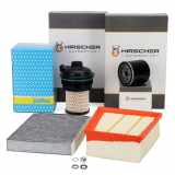 HIRSCHER Filterset Filterpaket 4-tlg RENAULT Megane 4 Grand / Scenic 4 Talisman 1.5 dCi