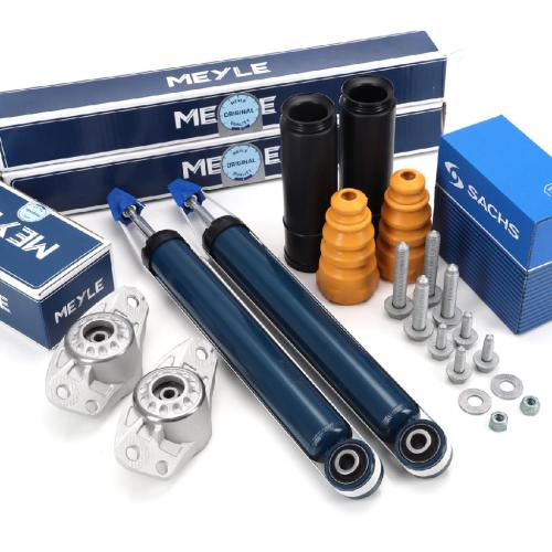 SACHS Reparatursatz, Radaufhängung 803 281 MEYLE Staubschutzsatz, Stoßdämpfer 100 740 0014 + Federbeinstützlager 100 513 0010 + Stoßdämpfer 126 725 0024 Bild SACHS Reparatursatz, Radaufhängung 803 281 MEYLE Staubschutzsatz, Stoßdämpfer 100 740 0014 + Federbeinstützlager 100 513 0010 + Stoßdämpfer 126 725 0024