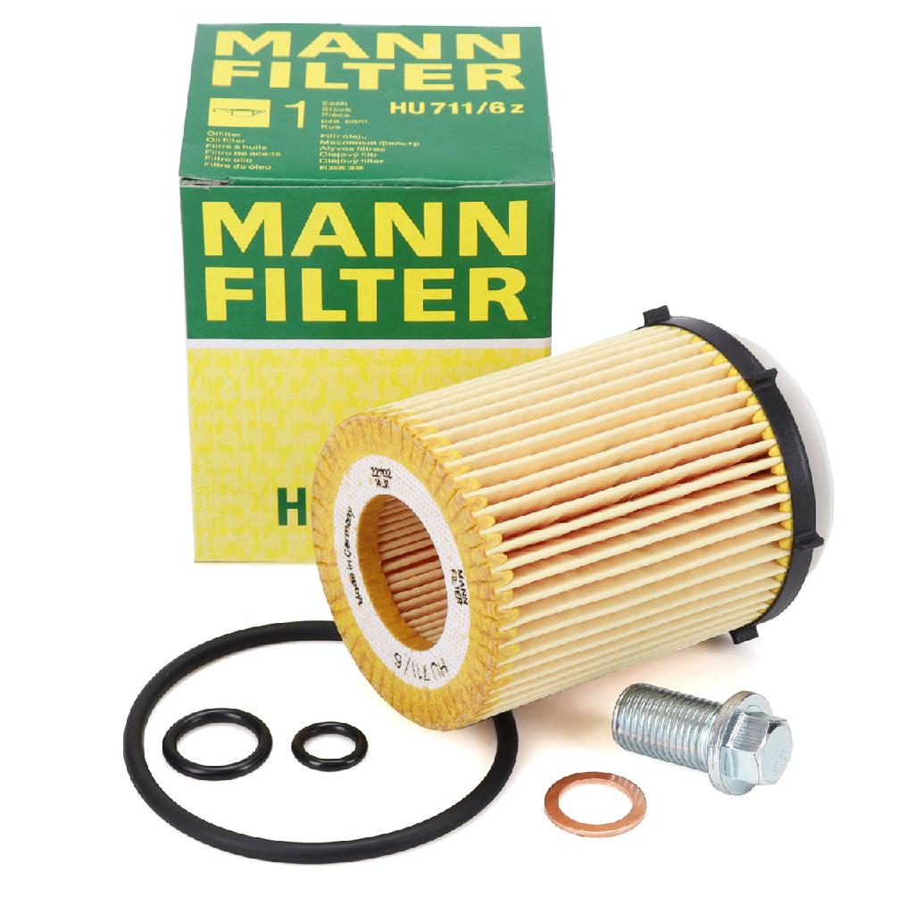 MANN Ölfilter + Schraube für MERCEDES W205 W212 VITO W447 M260 M270 M274 M264