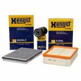 HENGST FILTER Filter, Innenraumluft E955LC + Luftfilter E399L + Ölfilter H14W27