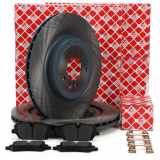 FEBI BILSTEIN Bremsscheibe 108534 + Bremsbelagsatz, Scheibenbremse 116325