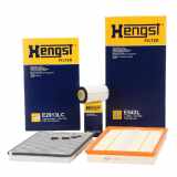 HENGST FILTER Filter, Innenraumluft E2913LC + Ölfilter E11H02 D155 + Luftfilter E543L