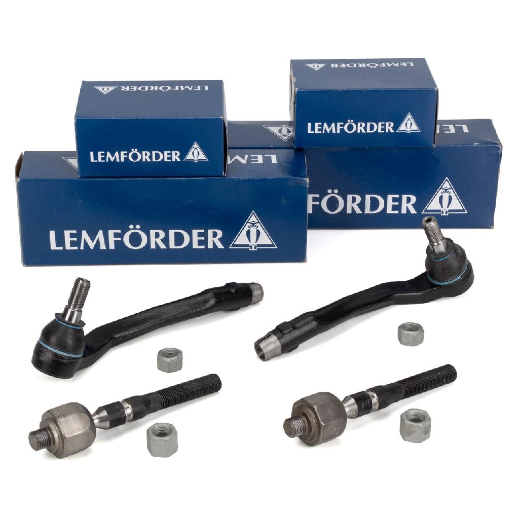 LEMFÖRDER Spurstangenkopf 30482 01 + Axialgelenk, Spurstange 31361 01 + Spurstangenkopf 30483 01