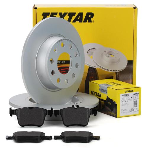 TEXTAR Bremsbelagsatz, Scheibenbremse 2500801 + Bremsscheibe 92224903 Bild TEXTAR Bremsbelagsatz, Scheibenbremse 2500801 + Bremsscheibe 92224903