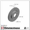 Zimmermann SPORT Bremsscheiben + Beläge + Wako BMW F45 216i 214d MINI F54 One / D vorne Bild Zimmermann SPORT Bremsscheiben + Beläge + Wako BMW F45 216i 214d MINI F54 One / D vorne