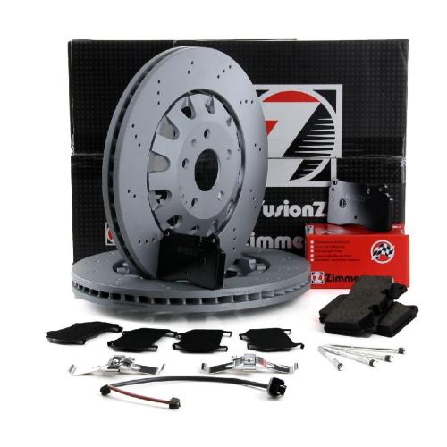 Zimmermann FORMULA Z Bremsscheiben + Beläge + Wako AUDI TTRS SEAT Leon Cupra vorne Bild Zimmermann FORMULA Z Bremsscheiben + Beläge + Wako AUDI TTRS SEAT Leon Cupra vorne