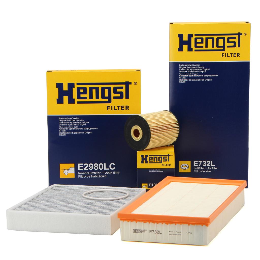 HENGST FILTER Filter, Innenraumluft E2980LC + Luftfilter E732L + Ölfilter E1001H D28