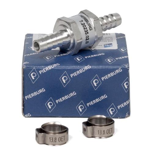 PIERBURG Rückschlagventil + 2x Schellen AUDI 80 90 VW Golf 2 Jetta 2 1.6 D/TD Bild PIERBURG Rückschlagventil + 2x Schellen AUDI 80 90 VW Golf 2 Jetta 2 1.6 D/TD