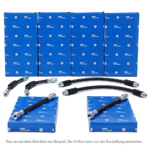 DELPHI Bremsschlauch LH1351 + Bremsschlauch LH0336 + Bremsschlauch LH1343 Bild DELPHI Bremsschlauch LH1351 + Bremsschlauch LH0336 + Bremsschlauch LH1343