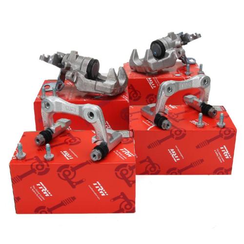 TRW Bremssattel BHN318 + Bremssattel BHN317 + Halter, Bremssattel BDA581 Bild TRW Bremssattel BHN318 + Bremssattel BHN317 + Halter, Bremssattel BDA581