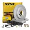 TEXTAR Bremsscheiben + Bel&auml;ge + Wako MINI R56 R57 R55 One / Cooper bis 08.2010 hinten