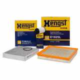 HENGST FILTER Filter, Innenraumluft E2962LC + Ölfilter E238H D332 + Luftfilter E1025L