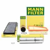 MANN Filterset 4-tlg BMW 1er E81 E82 E87 E88 116d 118d 120d 123d 90-204 PS N47