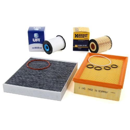 Filterset Filterpaket 4-tlg für OPEL Mokka / X (J13) 1.7 CDTI 131 PS ab Fgst.-Nr. Bild Filterset Filterpaket 4-tlg für OPEL Mokka / X (J13) 1.7 CDTI 131 PS ab Fgst.-Nr.