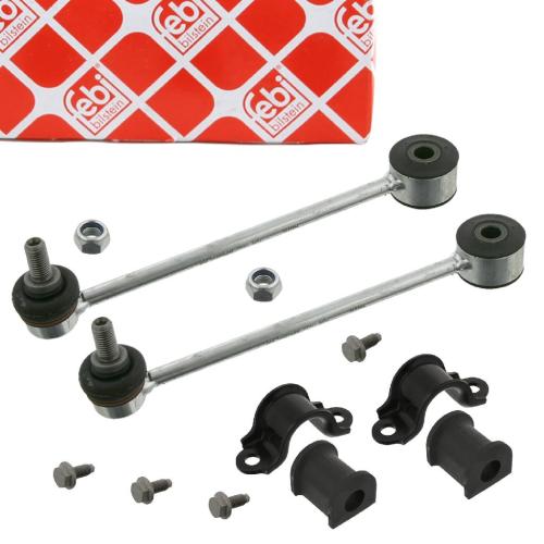 FEBI BILSTEIN Stange/Strebe, Stabilisator 27854 + Reparatursatz, Stabilisatorlager 44860 Bild FEBI BILSTEIN Stange/Strebe, Stabilisator 27854 + Reparatursatz, Stabilisatorlager 44860