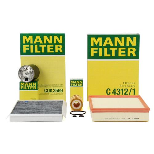 MANN Filterset Filterpaket 4-tlg MERCEDES Sprinter (906) 10 13 16 CDI OM651 ab 05.2009 Bild MANN Filterset Filterpaket 4-tlg MERCEDES Sprinter (906) 10 13 16 CDI OM651 ab 05.2009