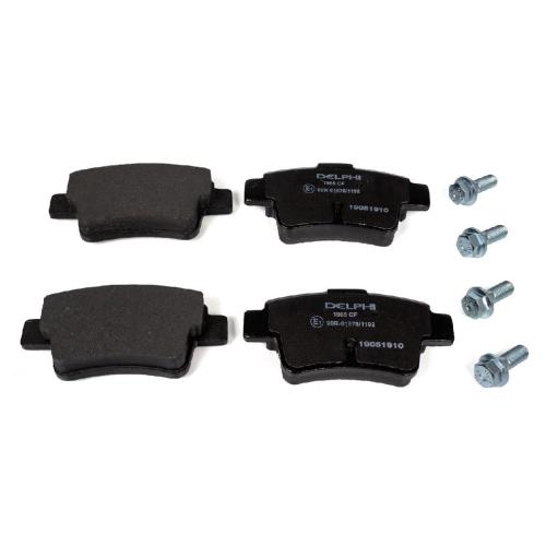 DELPHI Bremsbelagsatz, Scheibenbremse LP1965 + Bremsscheibe BG4675 Bild DELPHI Bremsbelagsatz, Scheibenbremse LP1965 + Bremsscheibe BG4675