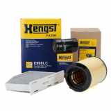 HENGST FILTER Filter, Innenraumluft E998LC + Luftfilter E482L + Ölfilter H14W27