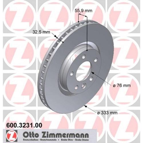 ZIMMERMANN Bremsbelagsatz, Scheibenbremse 23746.175.1 + Bremsscheibe 600.3231.20 Bild ZIMMERMANN Bremsbelagsatz, Scheibenbremse 23746.175.1 + Bremsscheibe 600.3231.20