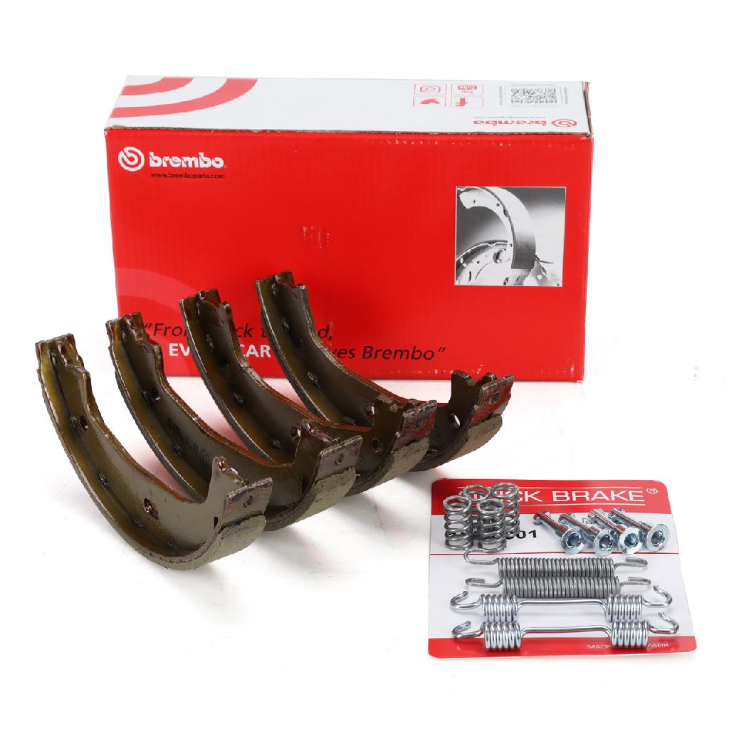 QUICK BRAKE Zubehörsatz, Feststellbremsbacken 105-0801 BREMBO Bremsbackensatz, Feststellbremse S 06 510