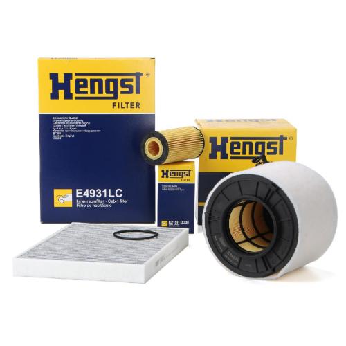 HENGST FILTER Luftfilter E1452L + Filter, Innenraumluft E4931LC + Ölfilter E219H D330 Bild HENGST FILTER Luftfilter E1452L + Filter, Innenraumluft E4931LC + Ölfilter E219H D330