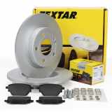 TEXTAR Bremsbelagsatz, Scheibenbremse 2298601 + Bremsscheibe 92316803