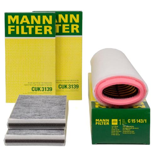 MANN-FILTER Filter, Innenraumluft CUK 3139 + Luftfilter C 15 143/1 Bild MANN-FILTER Filter, Innenraumluft CUK 3139 + Luftfilter C 15 143/1