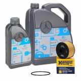 6L ORIGINAL Motoröl Öl 5W30 MB 229.51 + HENGST Ölfilter MERCEDES W/V177 W247 H/X247 M282