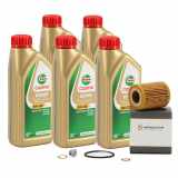 5L CASTROL EDGE BMW Longlife IV LL04 5W-30 + HIRSCHER Ölfilter N13 11427635557