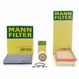 MANN Filterset 3-tlg MERCEDES-BENZ G-Klasse W463 G270CDI 156 PS OM612