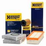 HENGST FILTER Filter, Innenraumluft E2967LC-2 + Ölfilter E40H D105 + Luftfilter E695L