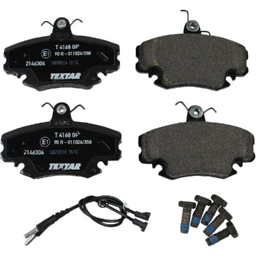 TEXTAR Bremsbelagsatz, Scheibenbremse 2146304 + Bremsscheibe 92292103 Bild TEXTAR Bremsbelagsatz, Scheibenbremse 2146304 + Bremsscheibe 92292103