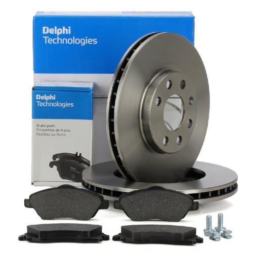DELPHI Bremsscheibe BG3569 + Bremsbelagsatz, Scheibenbremse LP1676 Bild DELPHI Bremsscheibe BG3569 + Bremsbelagsatz, Scheibenbremse LP1676