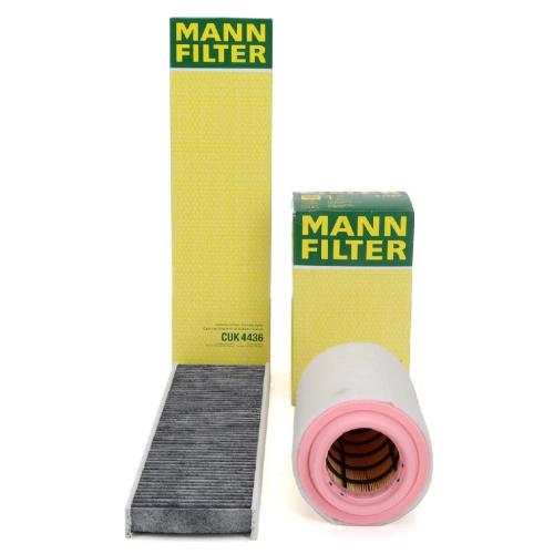 MANN-FILTER Filter, Innenraumluft CUK 4436 + Luftfilter C 1287 Bild MANN-FILTER Filter, Innenraumluft CUK 4436 + Luftfilter C 1287