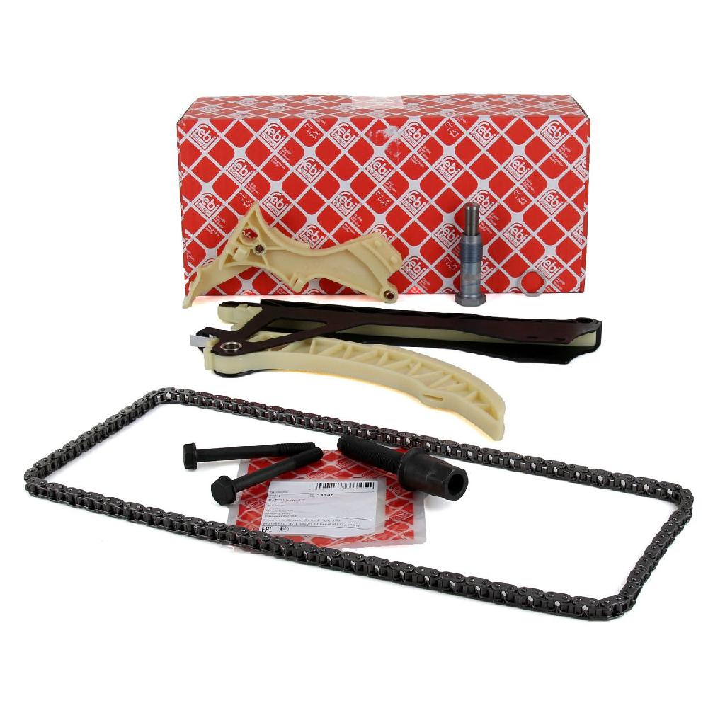 FEBI BILSTEIN Schraubensatz, Zahnräder (Steuerkette) 33845 + Steuerkettensatz 30334