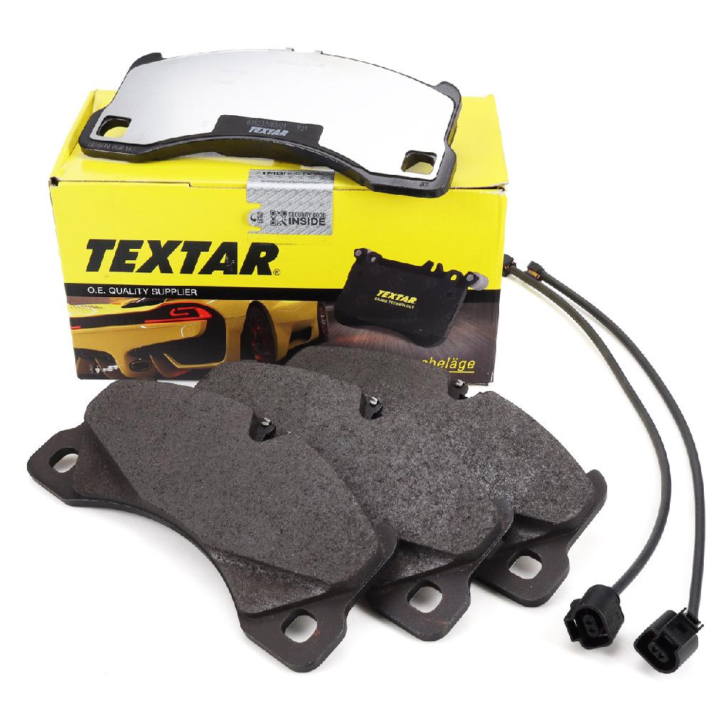 TEXTAR 2214801 Bremsbeläge + Warnsensor PORSCHE Cayenne (9YA 9YB) 19